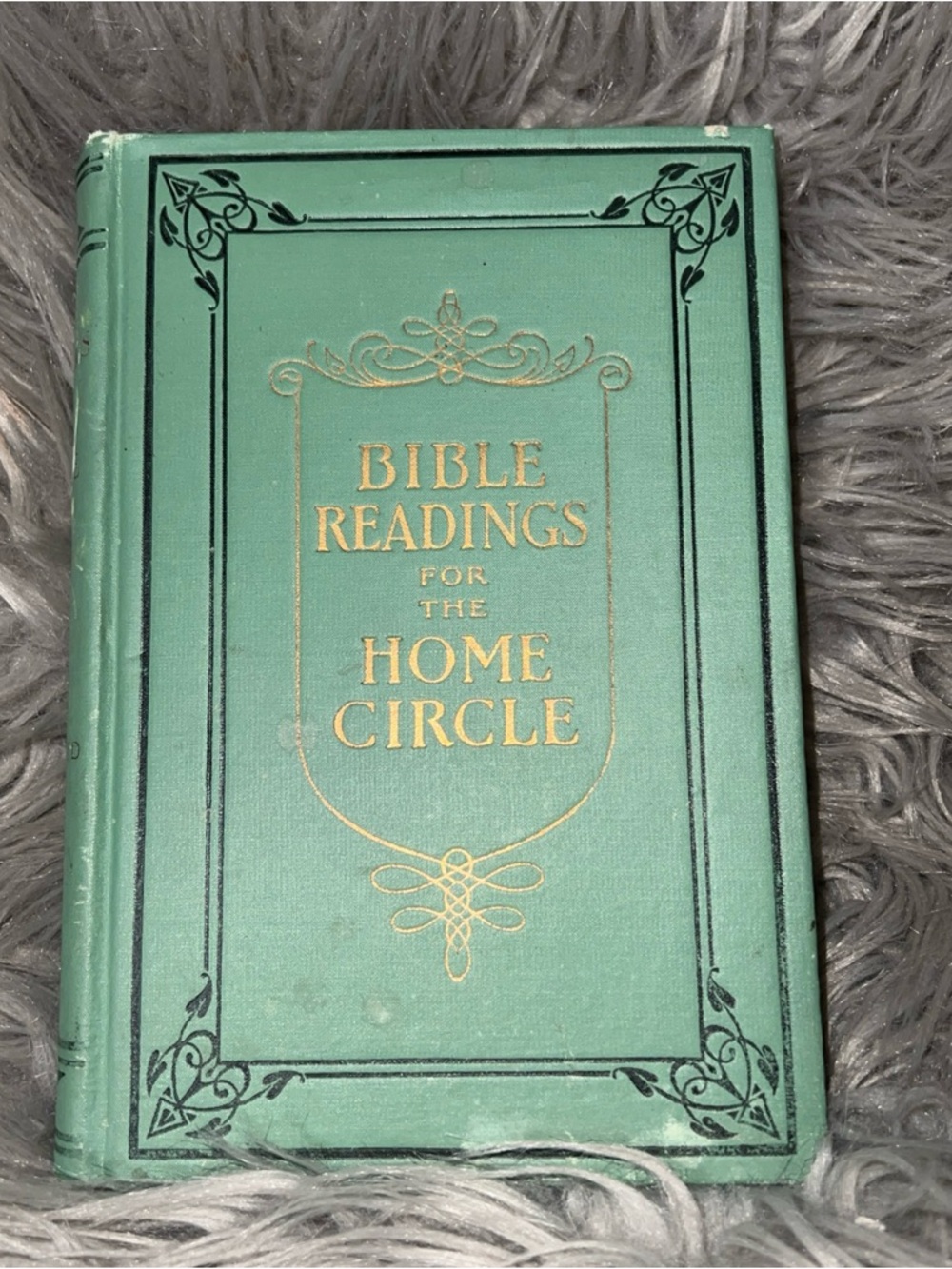 Goddess Green and Gold Decorative Bible Readings Coffee Table Book